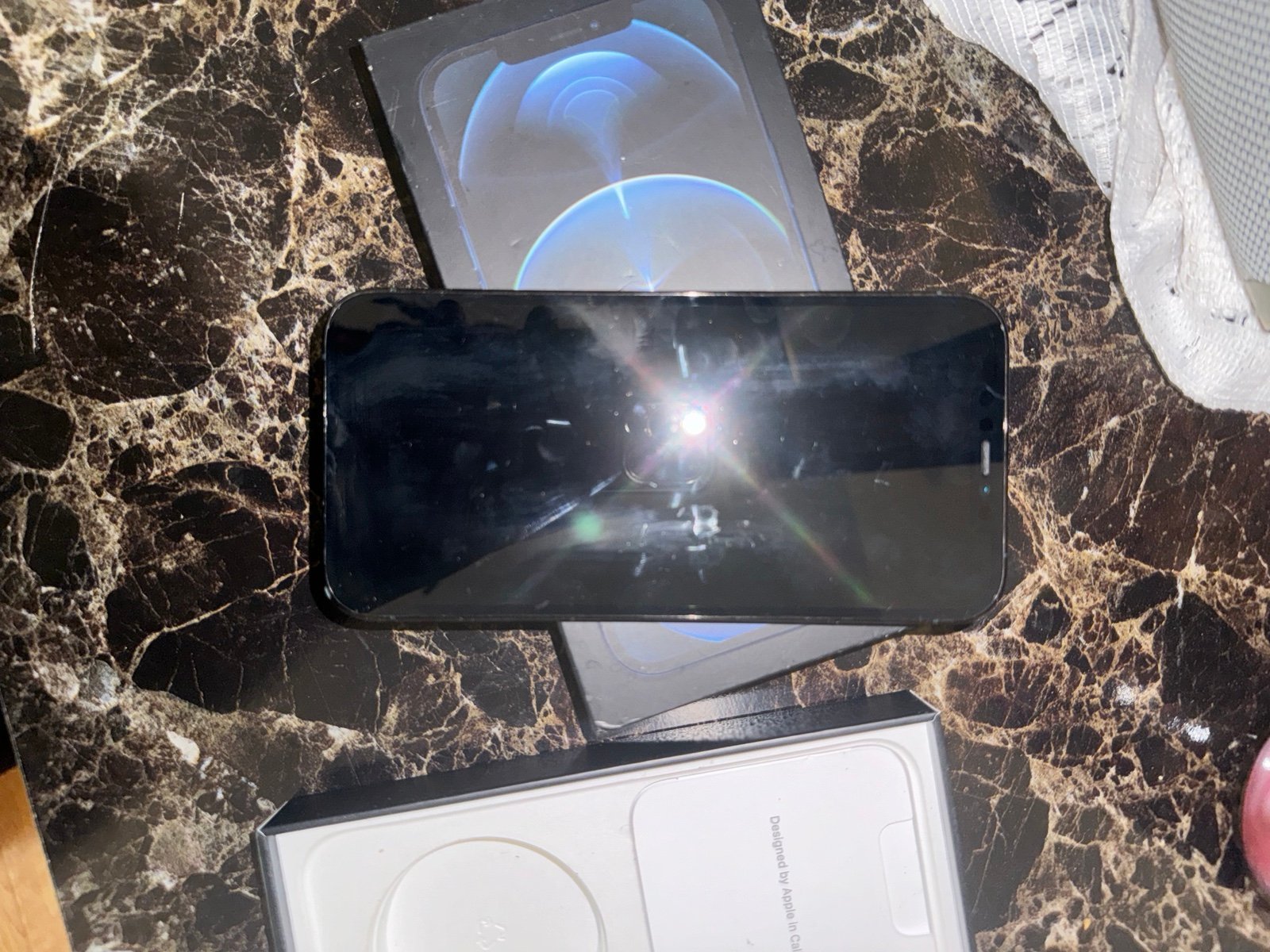 Apple iPhone 12 Pro 128 GB in Pacific Blue Unlocked 7Y37