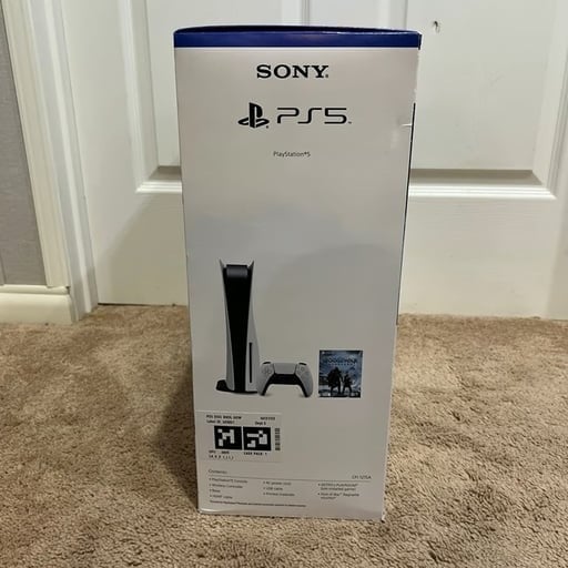 PlayStation 5 God Of War And Wireless Controller Factory Sealed 7Q37