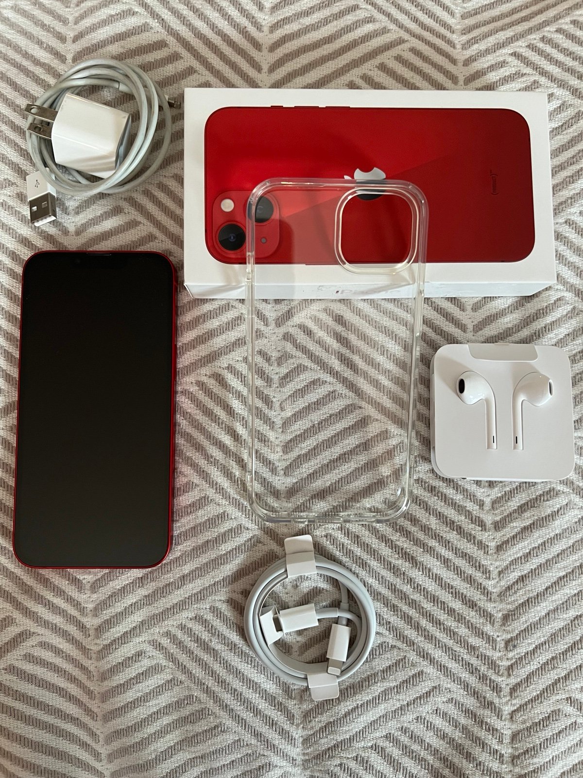 Apple iPhone 13 128 GB in (Product) RED Unlocked 3A77