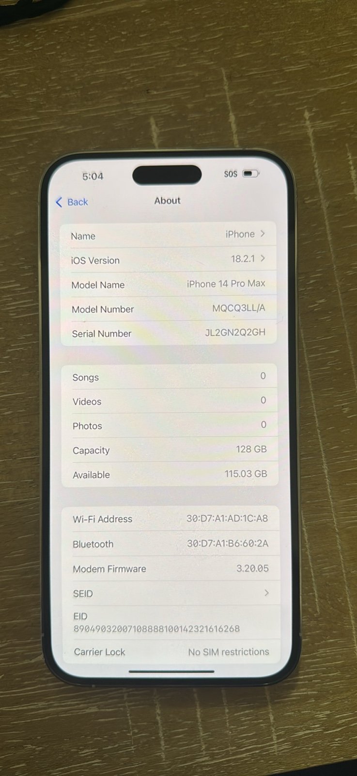 iphone 14 pro max 6M53