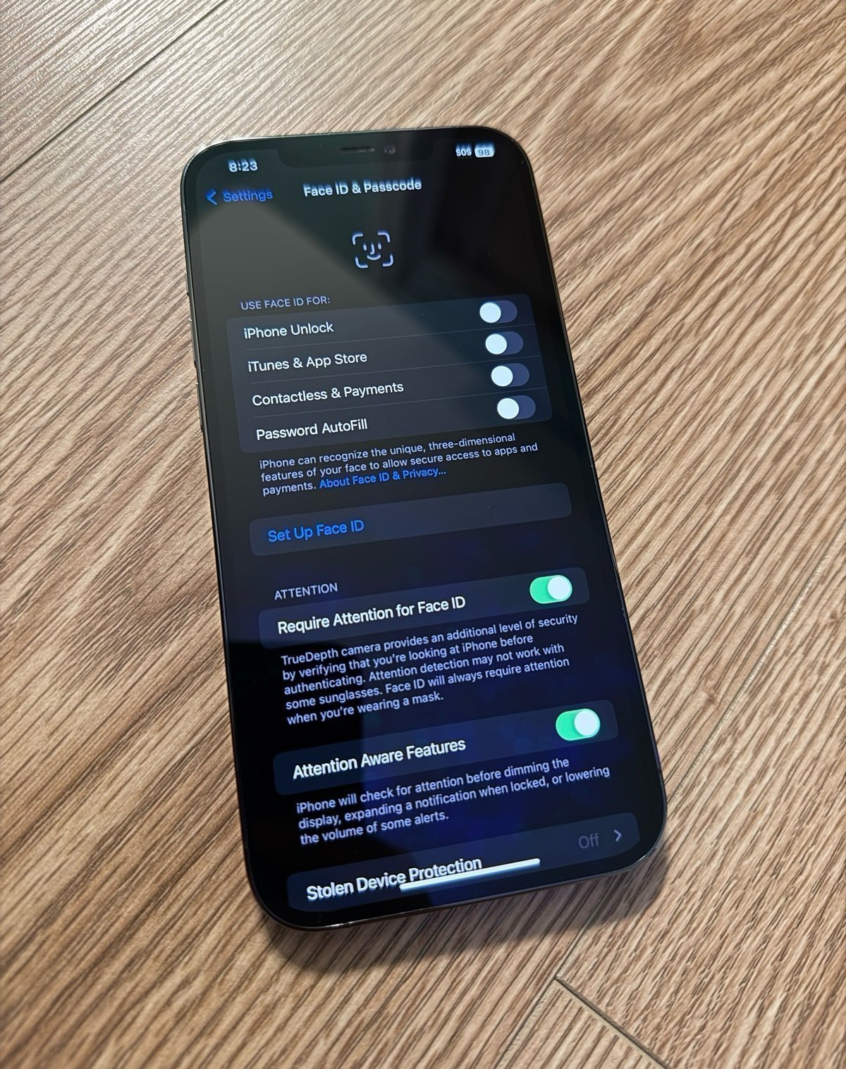 Apple iPhone 12 Pro Max 256GB Graphite UNLOCKED 9B66