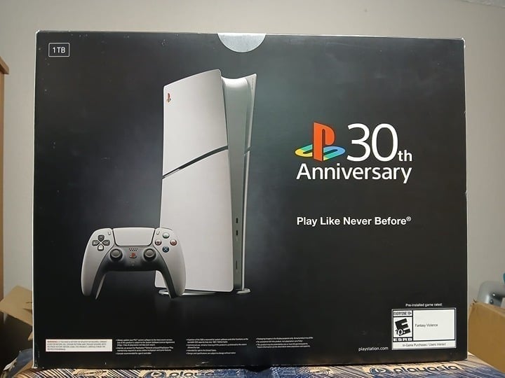 PlayStation 5 Console 30th Anniversary Limited Edition Bundle Digital Edition 7Y32