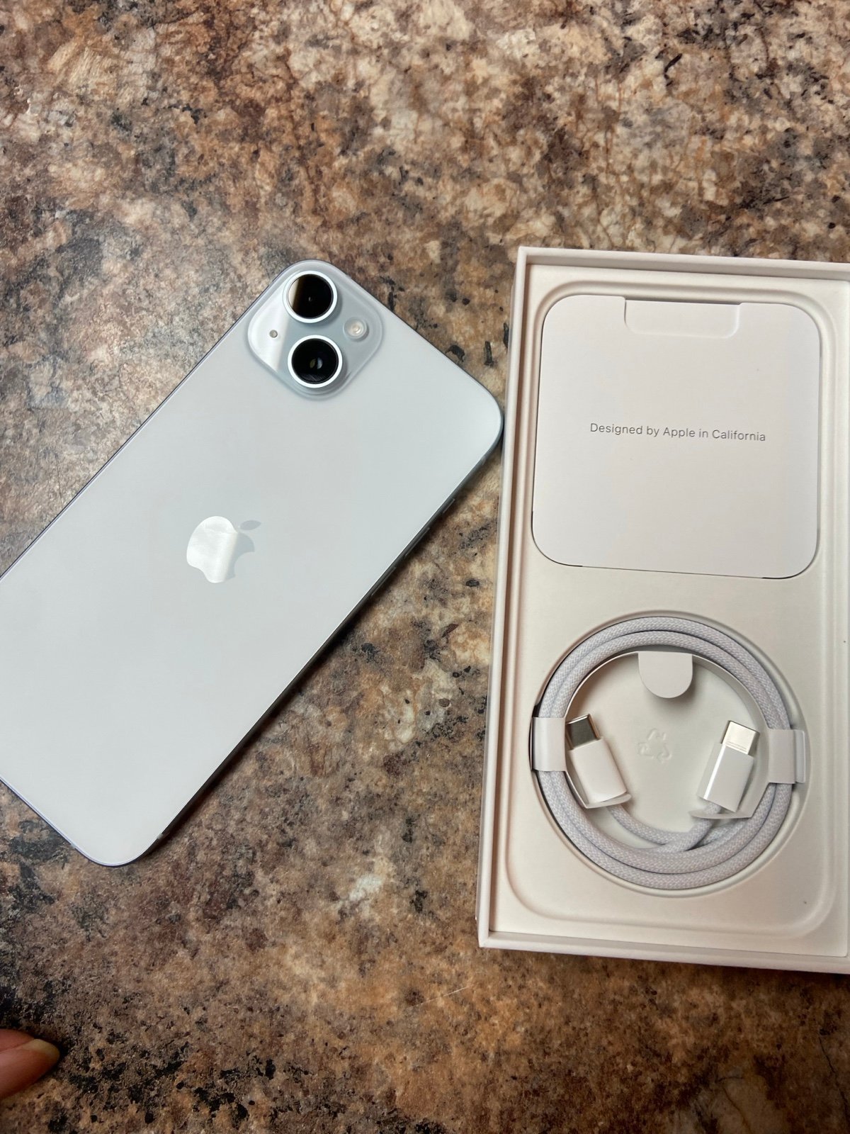 Blue iPhone 15 Plus Verizon 1K61