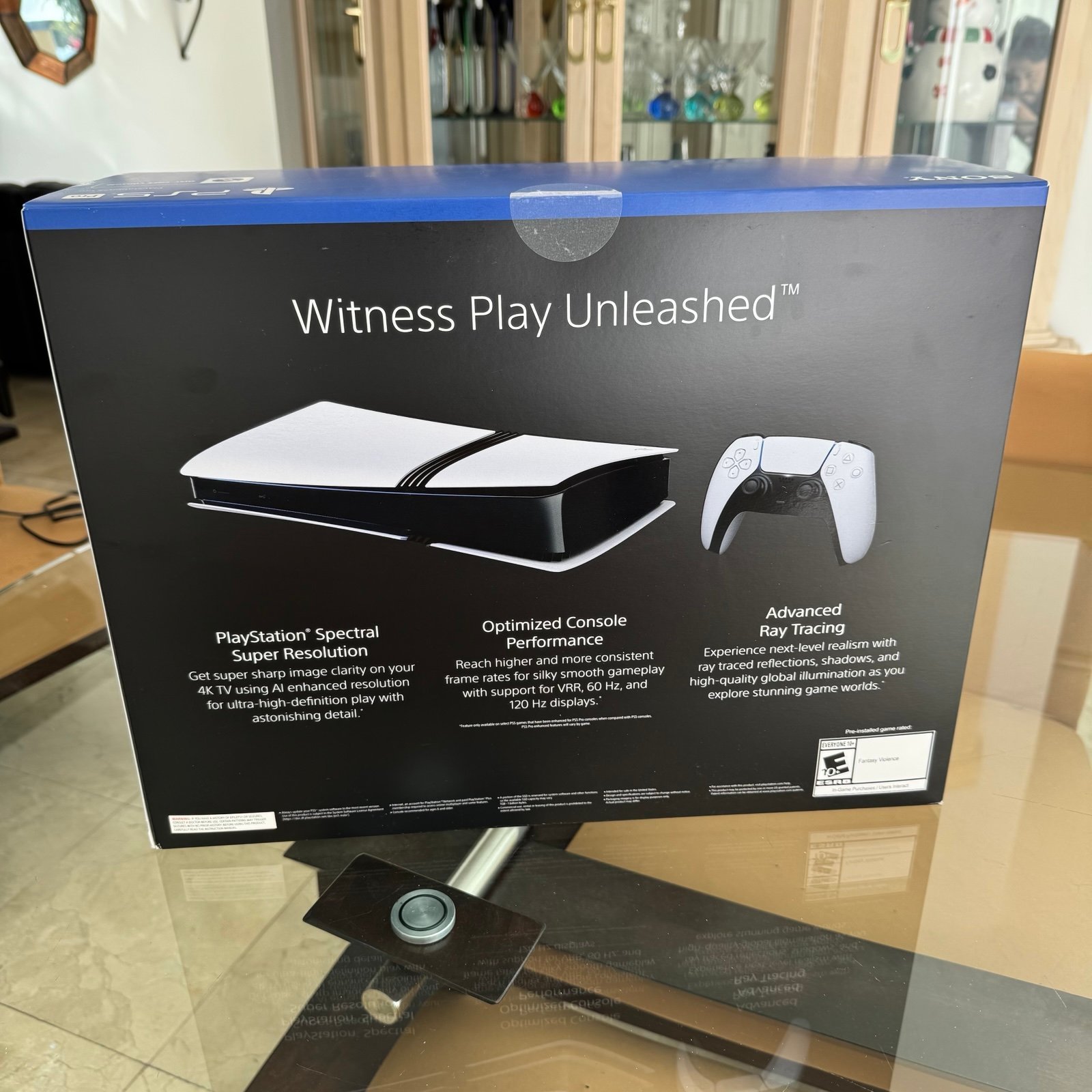 Sony PlayStation5 Pro 2TB White Console Gaming System + DualSense Charger (Free) 7R26