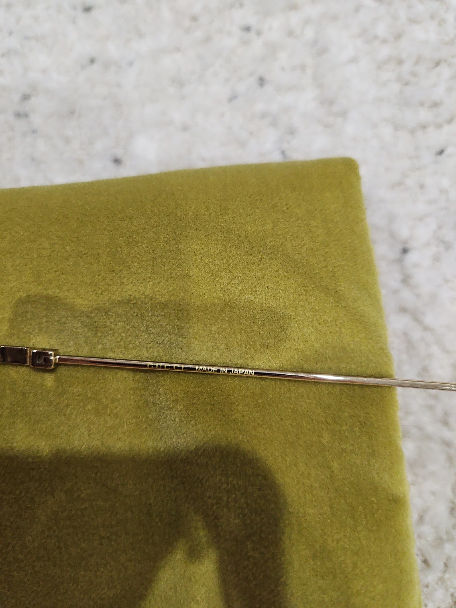 Gucci Blue Heart Charm Sunglasses