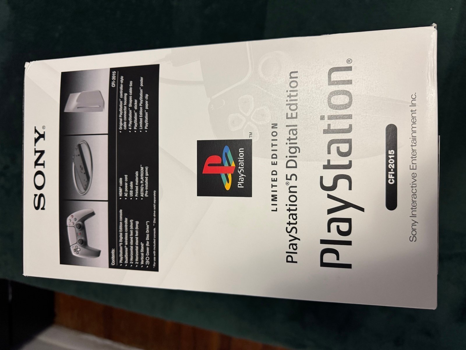 PlayStation 5 Digital Edition - 30th Anniversary with extra controller  IN HAND 3Q58