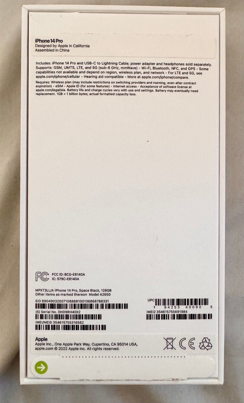 iphone 14 pro unlocked 128gb black 5E95