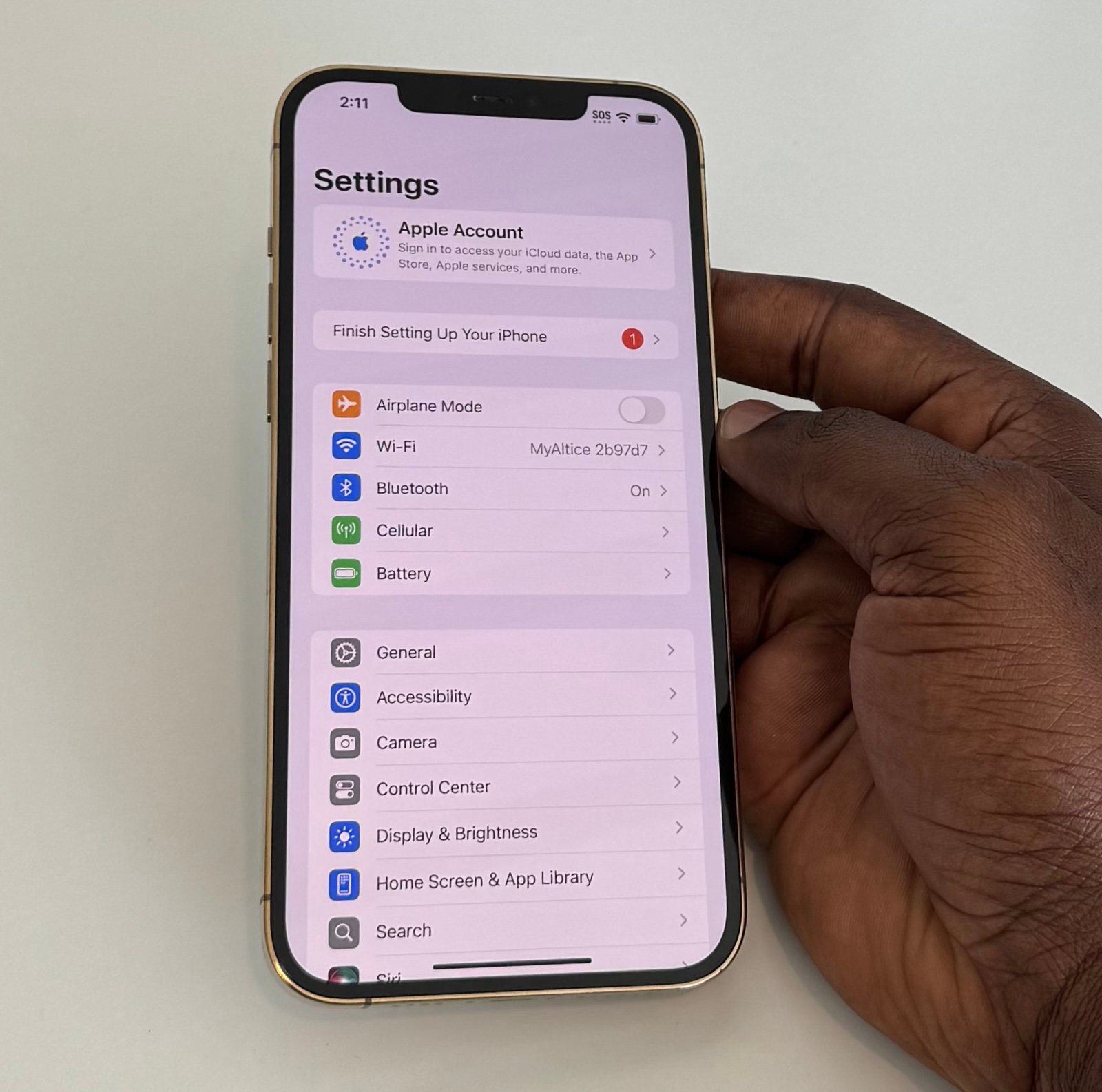 iPhone 12 Pro Max 128GB Gold For AT&T OR CRICKET 5A56