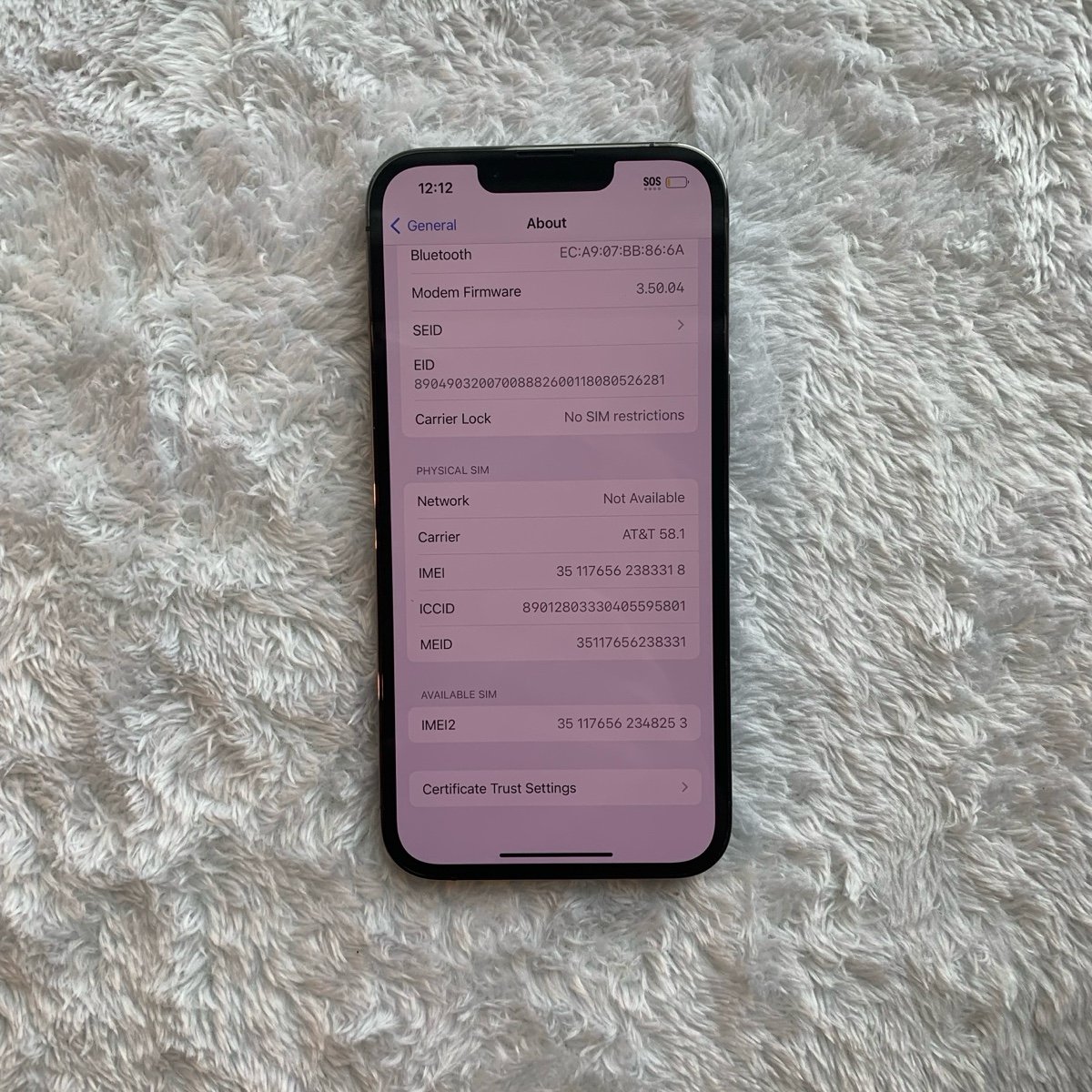 Apple iPhone 13 Pro 128GB Unlocked 2M31