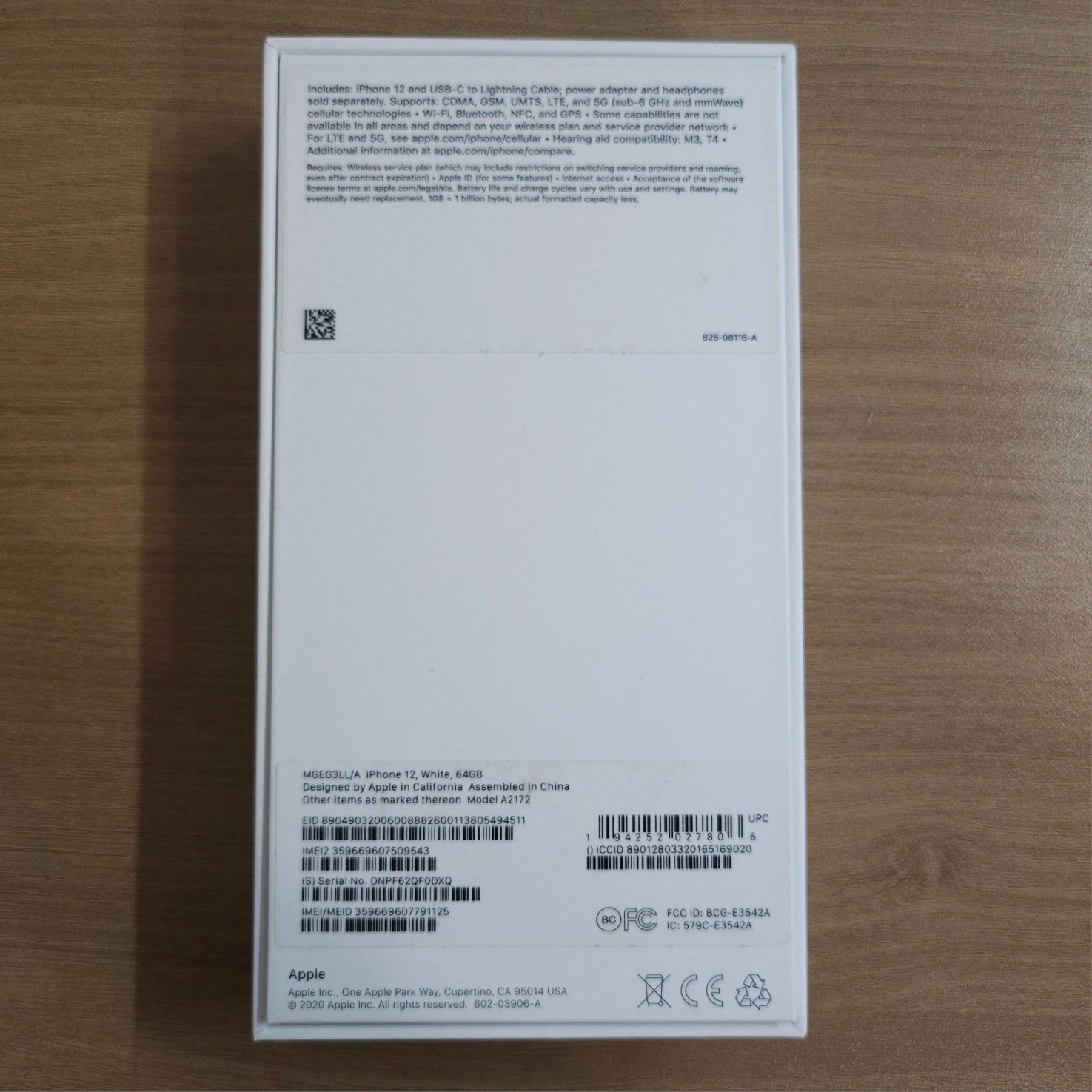 Apple iPhone 12 64 GB Unlocked 6W35