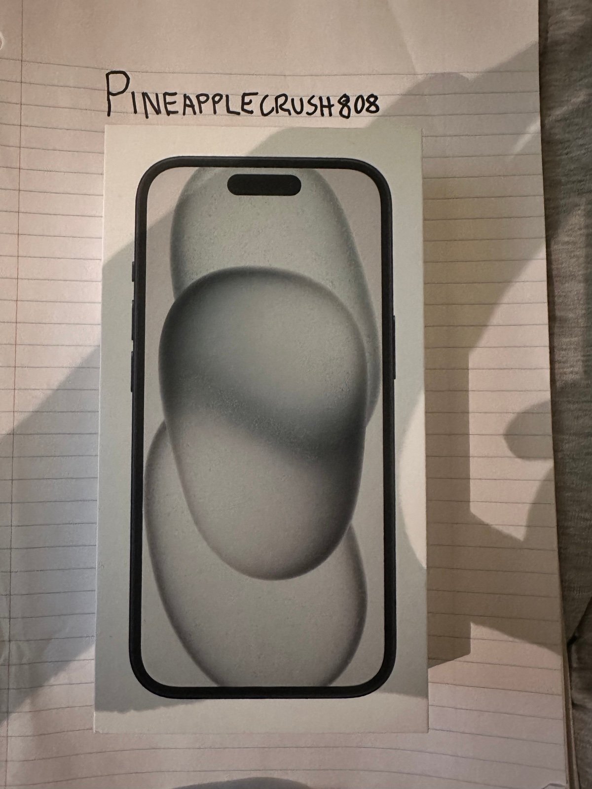 iPhone 15 unlocked 128 gb black brand new unopened paid $900 1F68