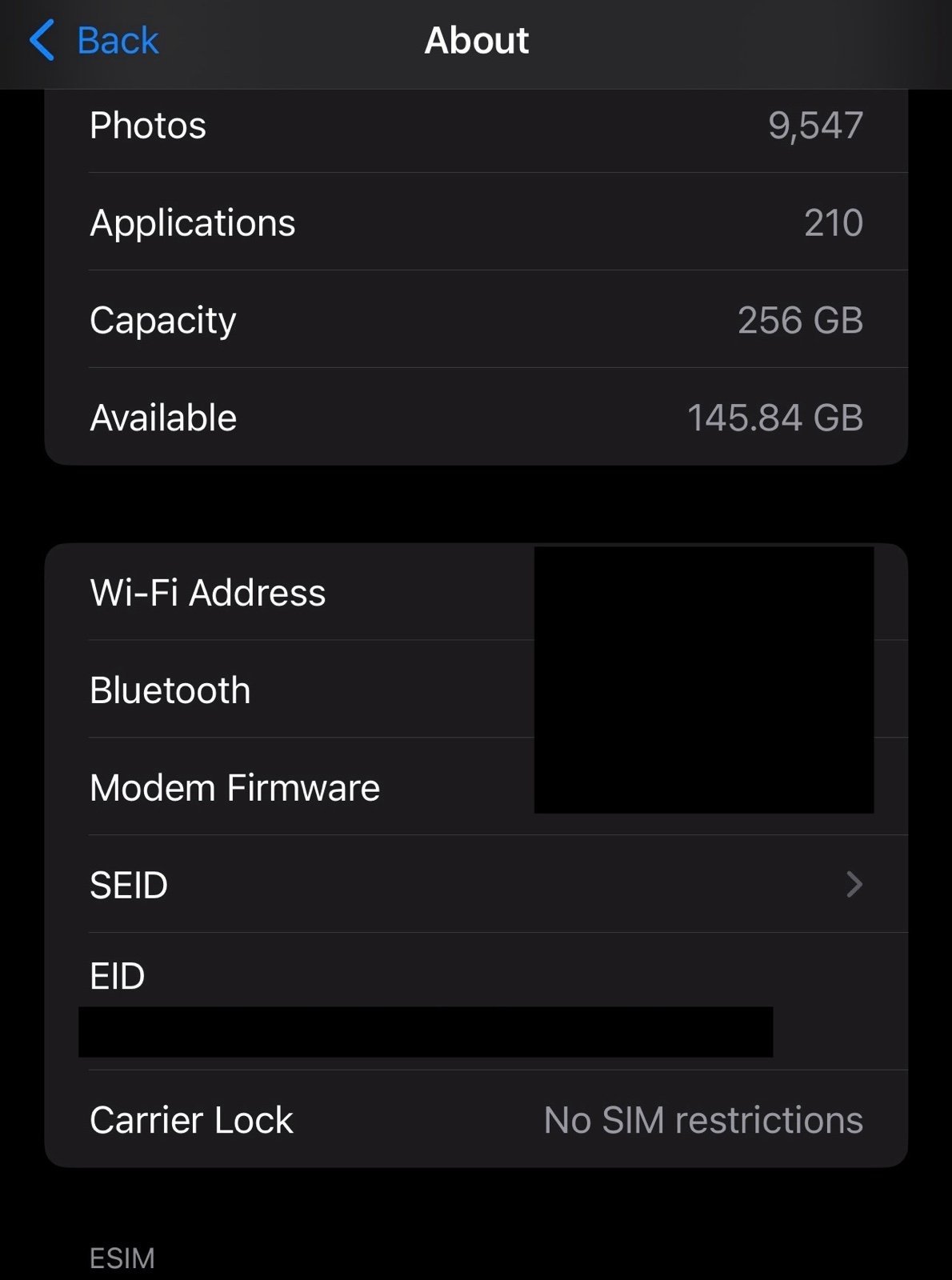 Apple iPhone 14 Pro Max 256 GB in Deep Purple Unlocked 8U59