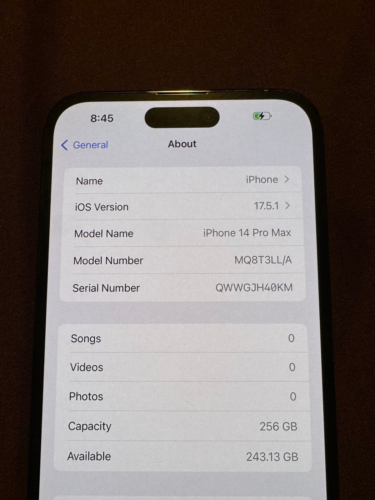 Apple iPhone 14 Pro Max 256 GB in Space Black for Unlocked 5C13