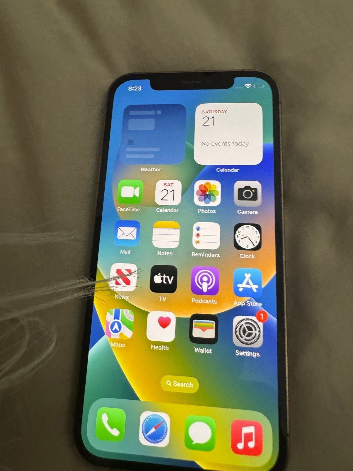 UNLOCKED Apple Iphone 12 Pro Gold 128GB 3K37