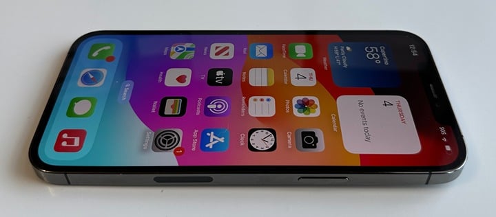 Apple iPhone 12 Pro Max 256GB Graphite (AT&T Cricket H20) A2342 6J25