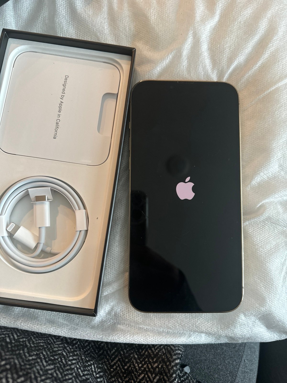 iPhone 13 Pro Max phone 1TB - unlocked w original box + unused charging cord 2R39