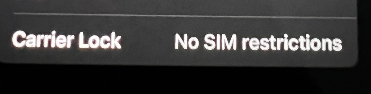 iPhone 14 Pro 1TB model Unlocked 6B65