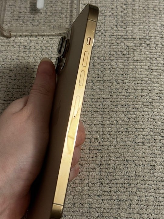 Iphone 13 pro max Gold 256 GB phone unlocked I DON'T ACCEPT OFFERS! 9A51