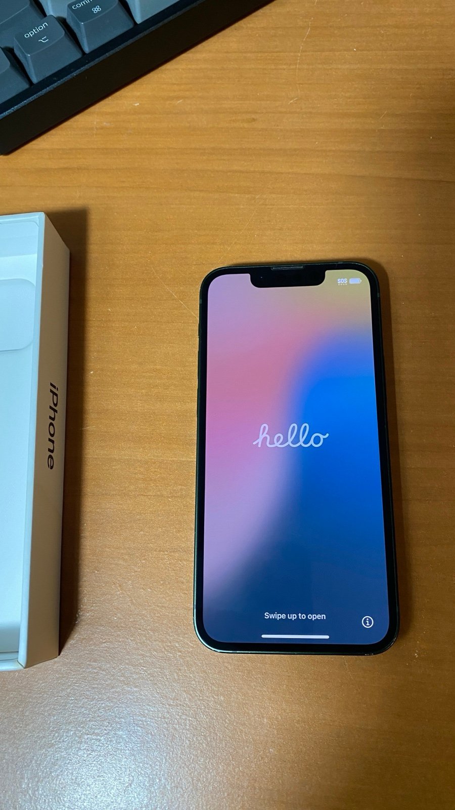 Apple iPhone 13 Mini 256 GB in Green (Unlocked) 6J98