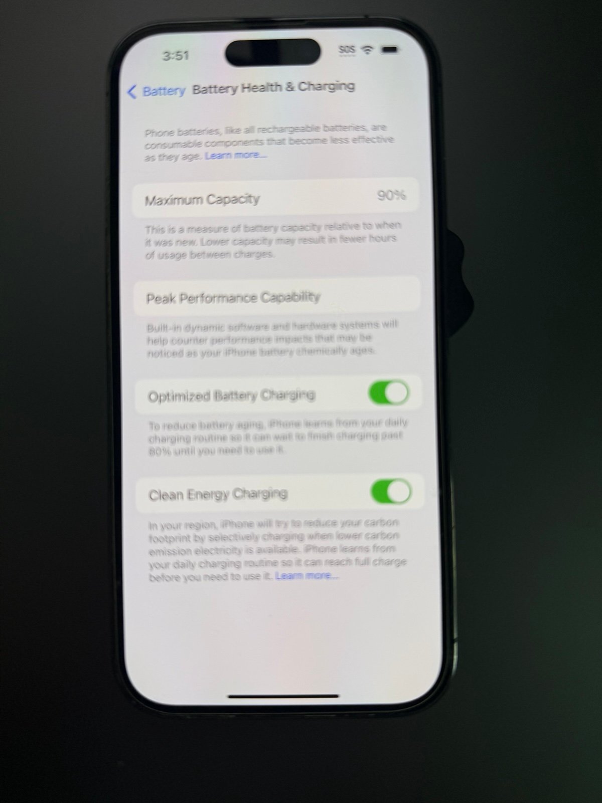 Apple iPhone 14 Pro 256 GB in Deep Purple Unlocked 5U28