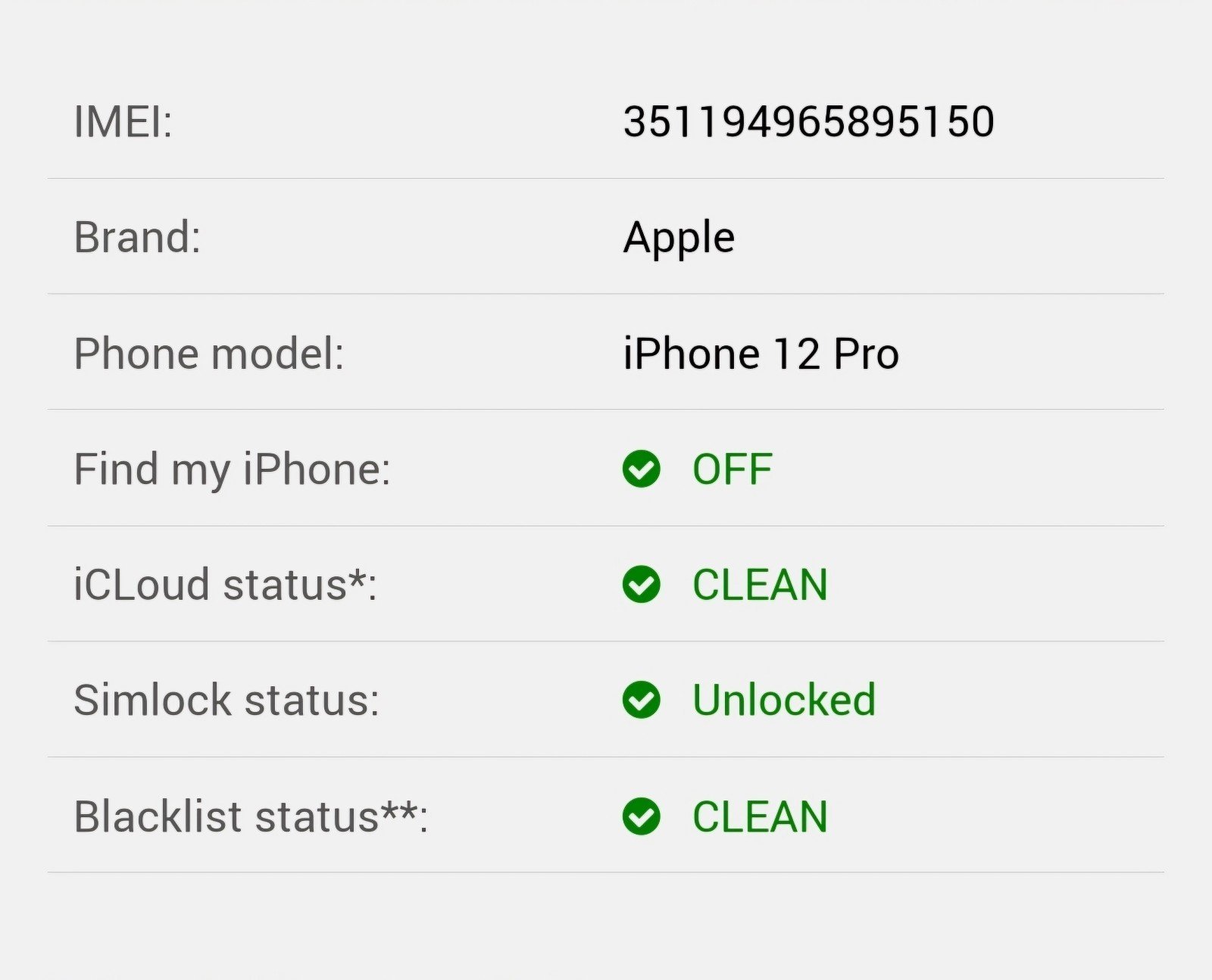 Apple iPhone 12 Pro 128 GB in Graphite for Unlocked 7Z83