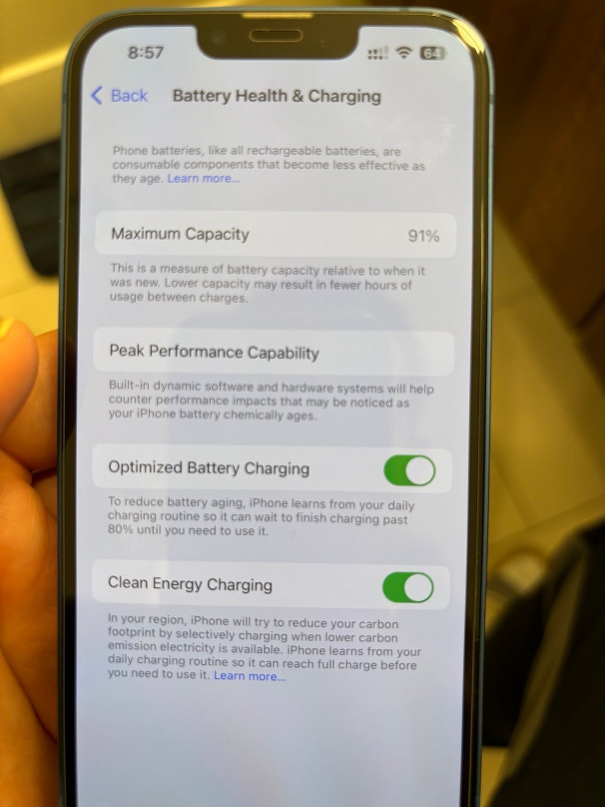 Apple iPhone 13 blue 128GB unlocked 1Y63