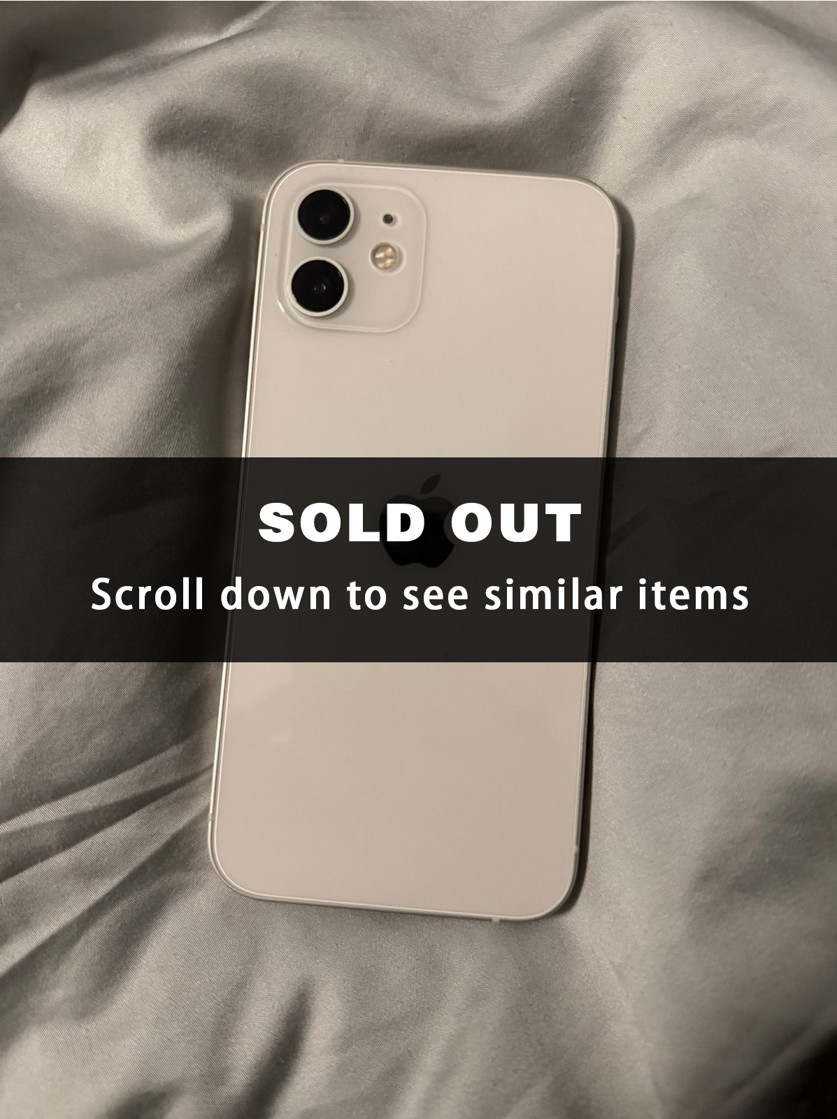 SOLD - Apple iPhone 12 64 GB in White for Unlocked