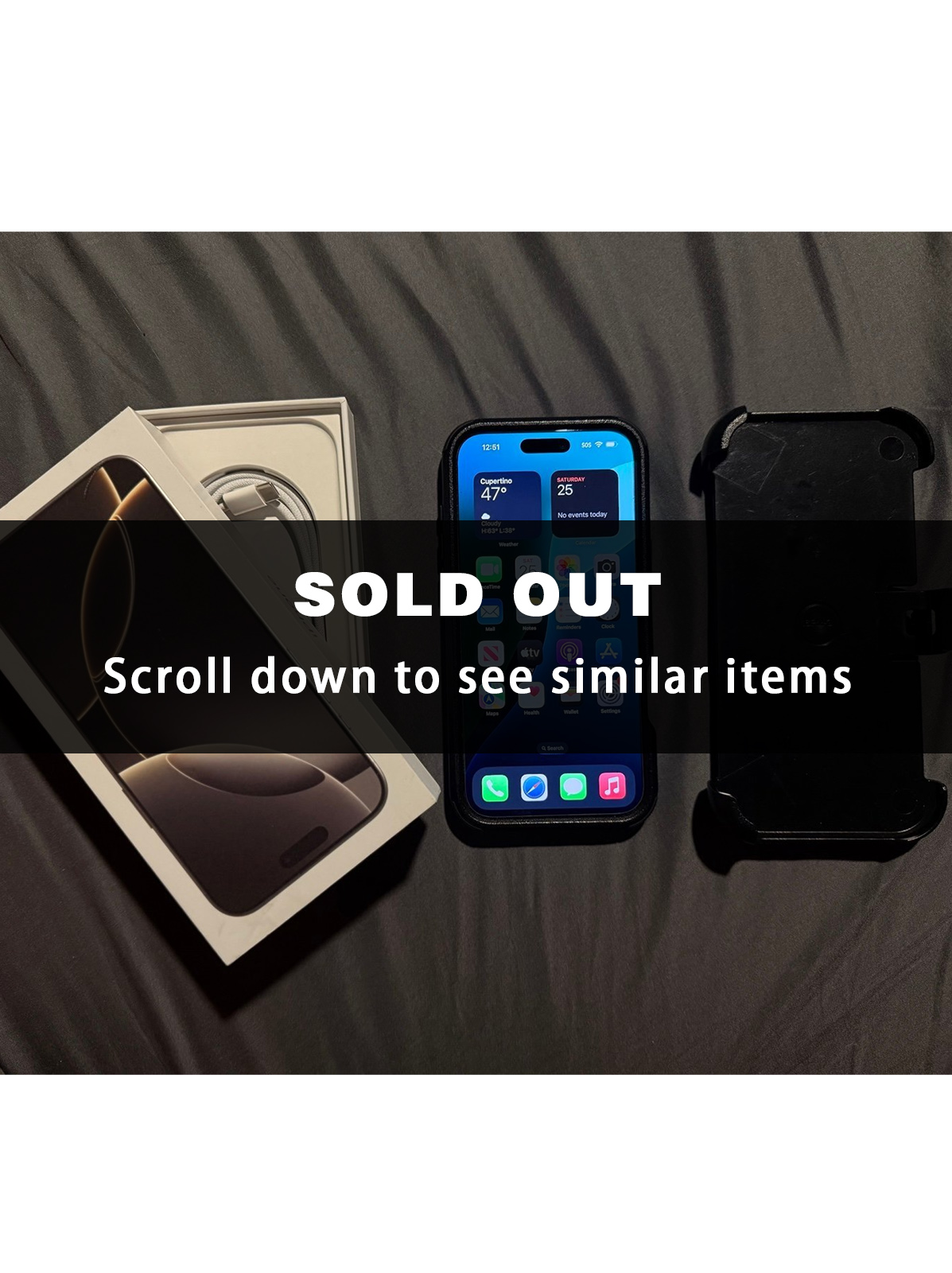 SOLD - Apple iPhone 16 Pro Max 256GB Natural Titanium AT&T w/ Extras