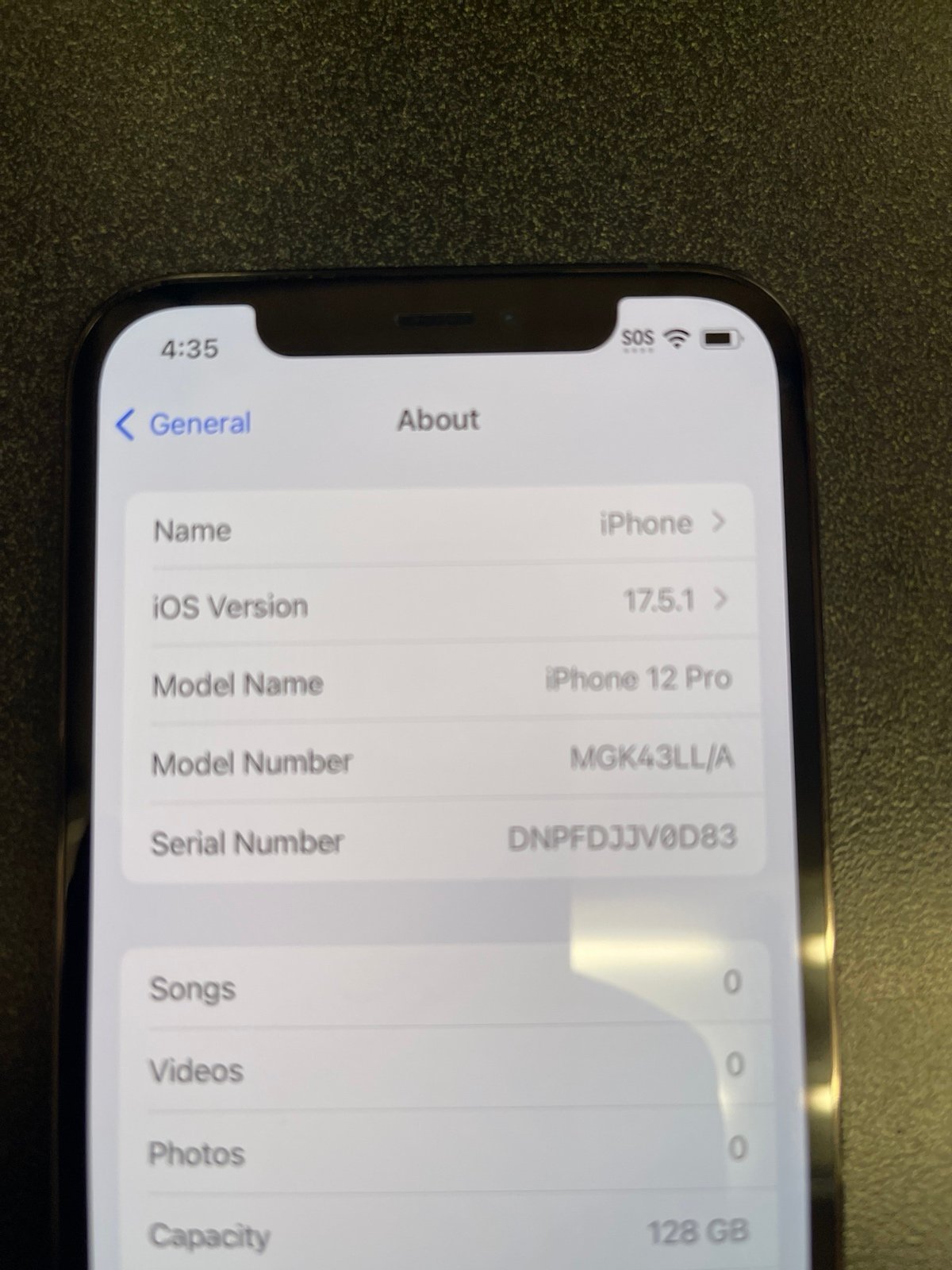 Apple iPhone 12 Pro 128 GB in Pacific Blue for Unlocked 9M37