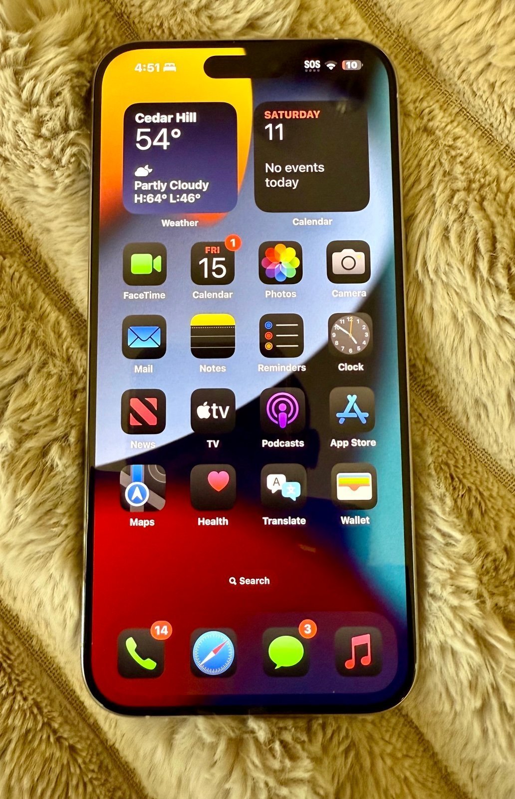 iPhone 15 Pro Max 256 gb AT&T locked FREE FED EX SHIPPING 9K17