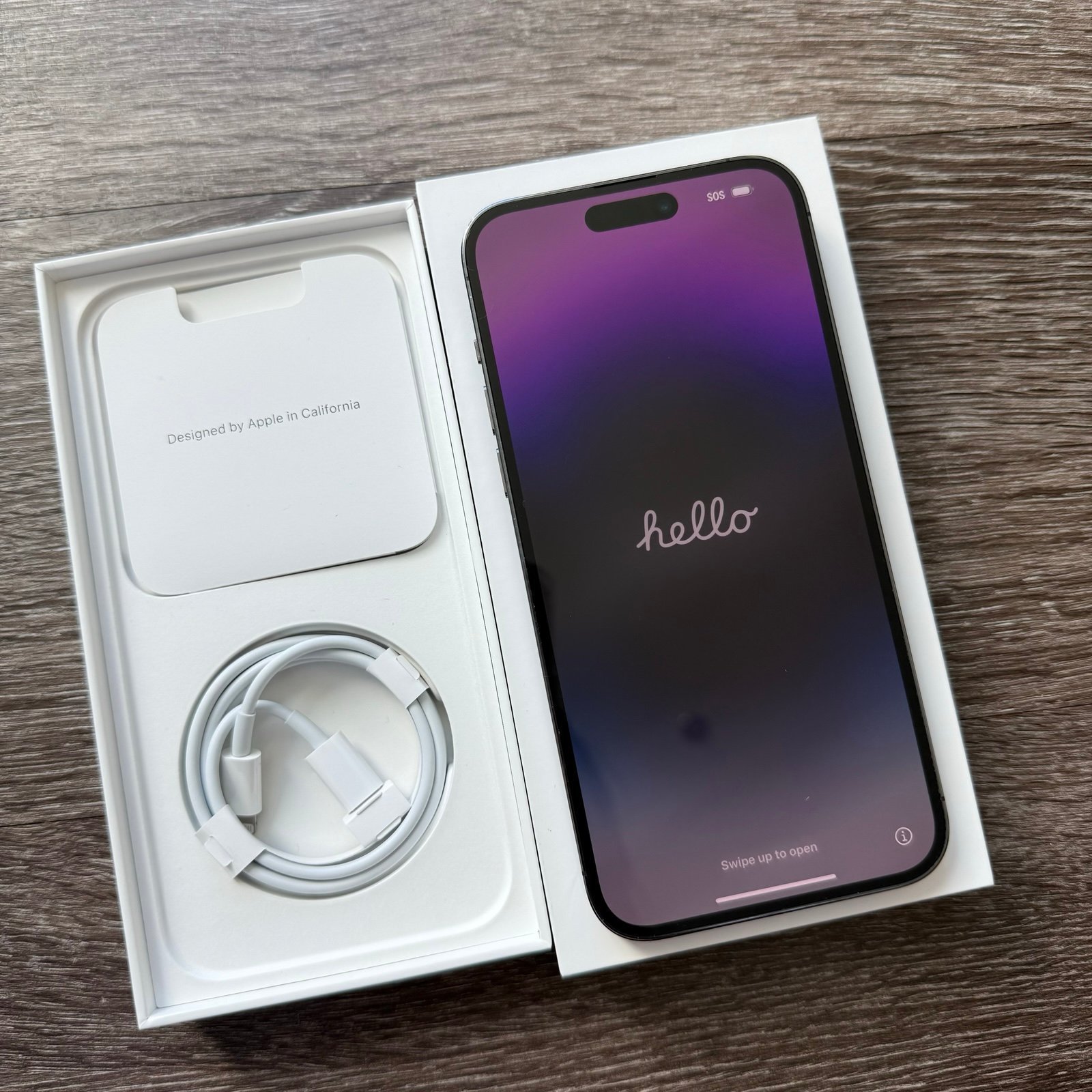 Apple iPhone 14 Pro Max 256 GB in Deep Purple 9M27