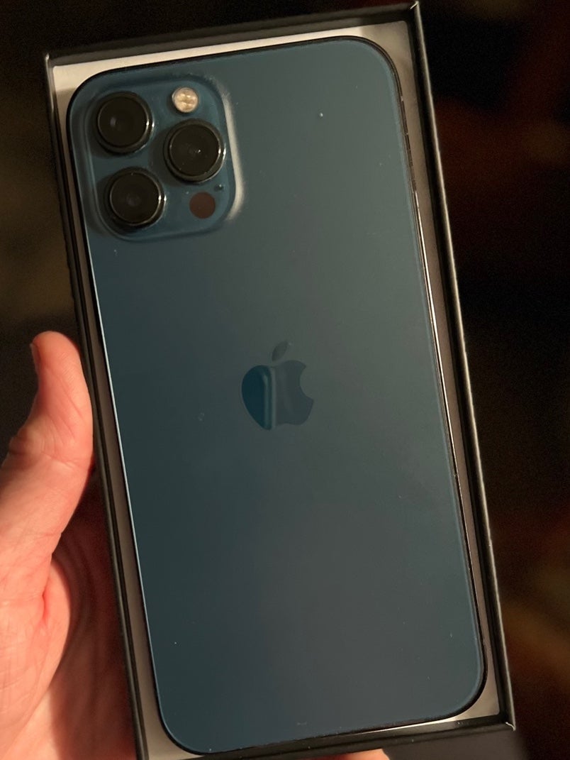 Apple iPhone 12 Pro Max 512GB in Pacific Blue Unlocked 1Z72