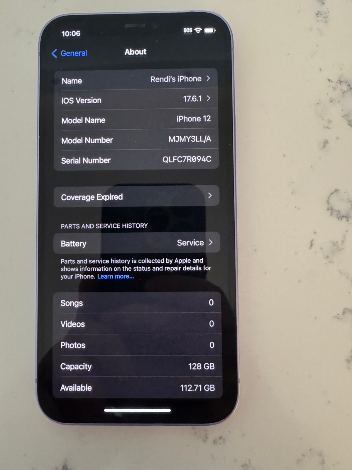 iPhone 12 Great Condition 2P82