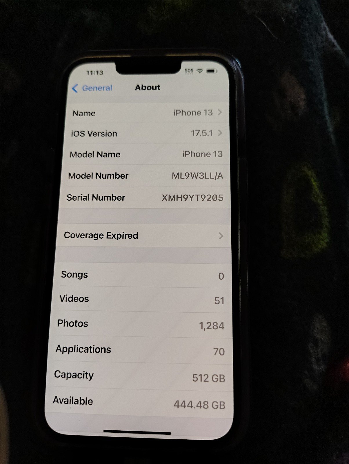 Apple iPhone 13 512GB in Pink for Unlocked 2W21