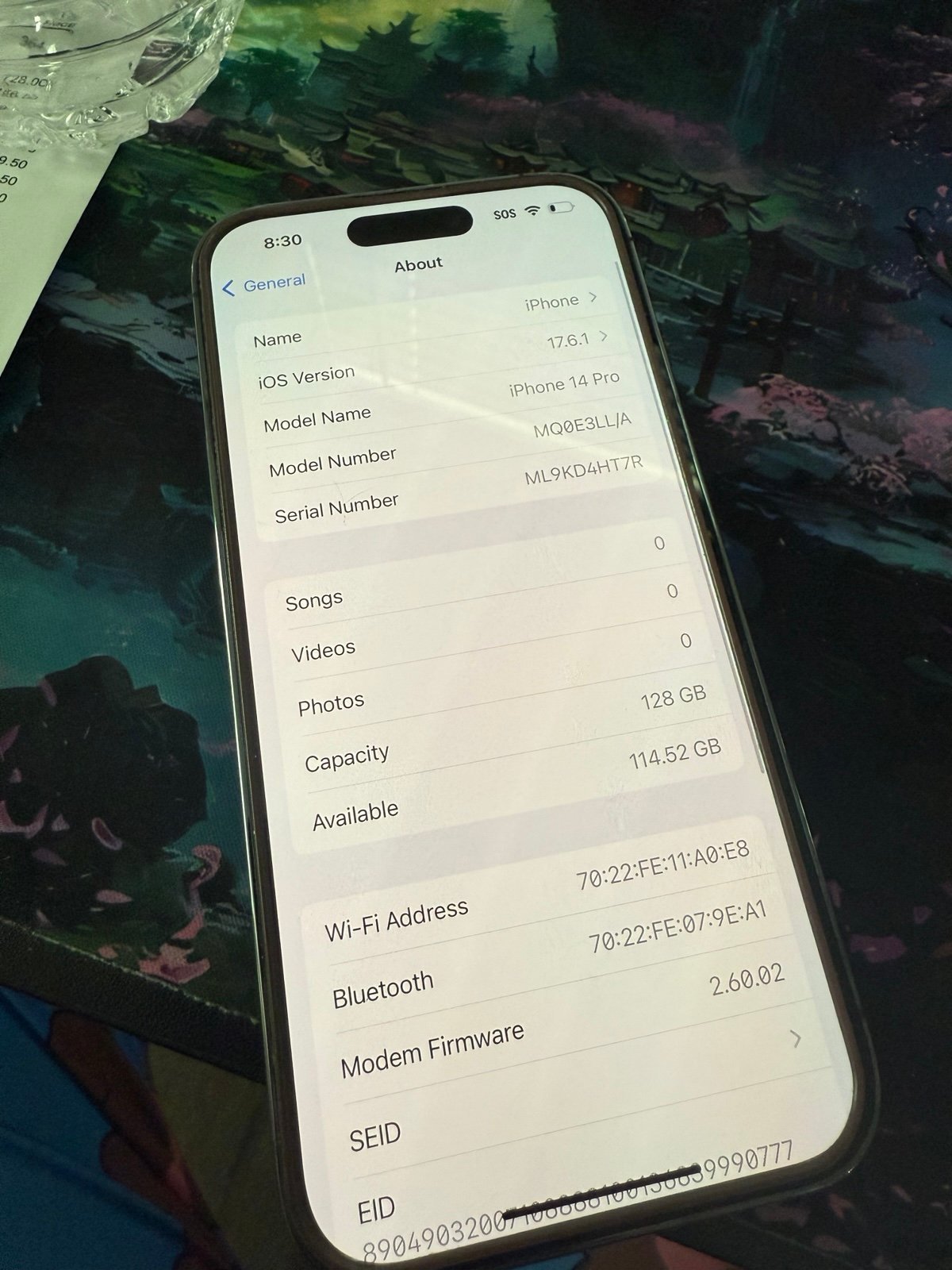 iphone 14 pro phone unlocked deep purple 2B75