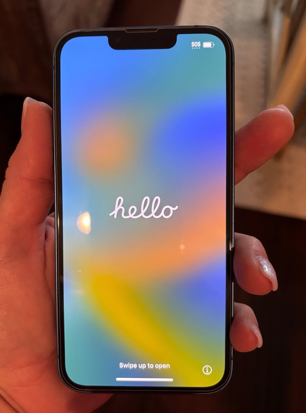 iPhone 13 128GB Unlocked (Blue) 6A99