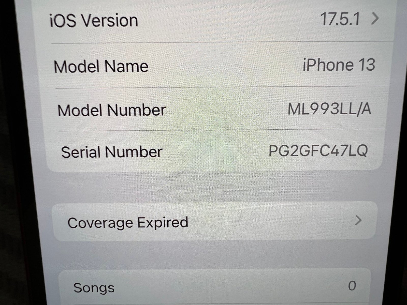 Apple iPhone 13 128 GB in (Product) RED Unlocked 3A77