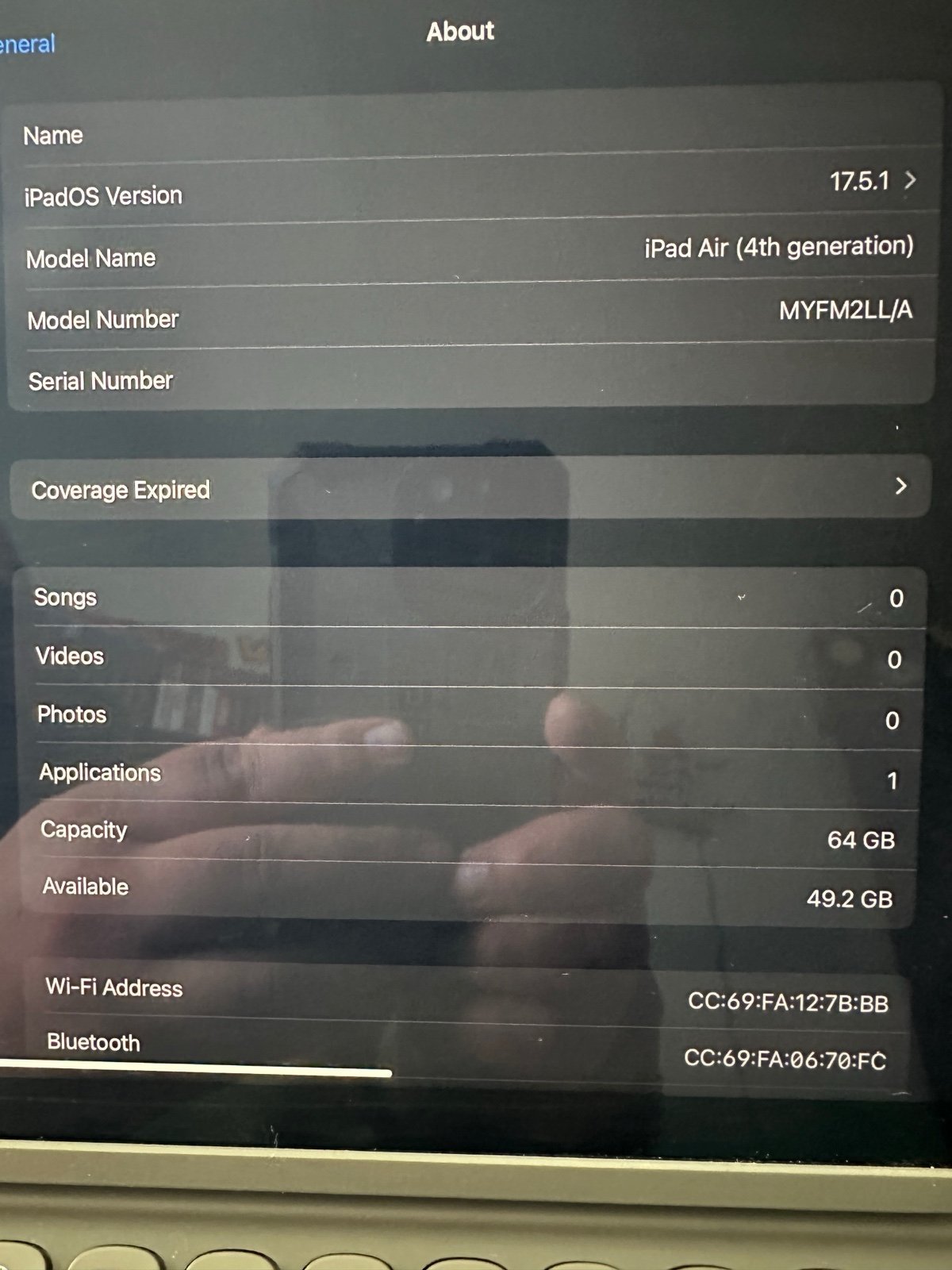 Apple iPad Air 4th Generation 2O65