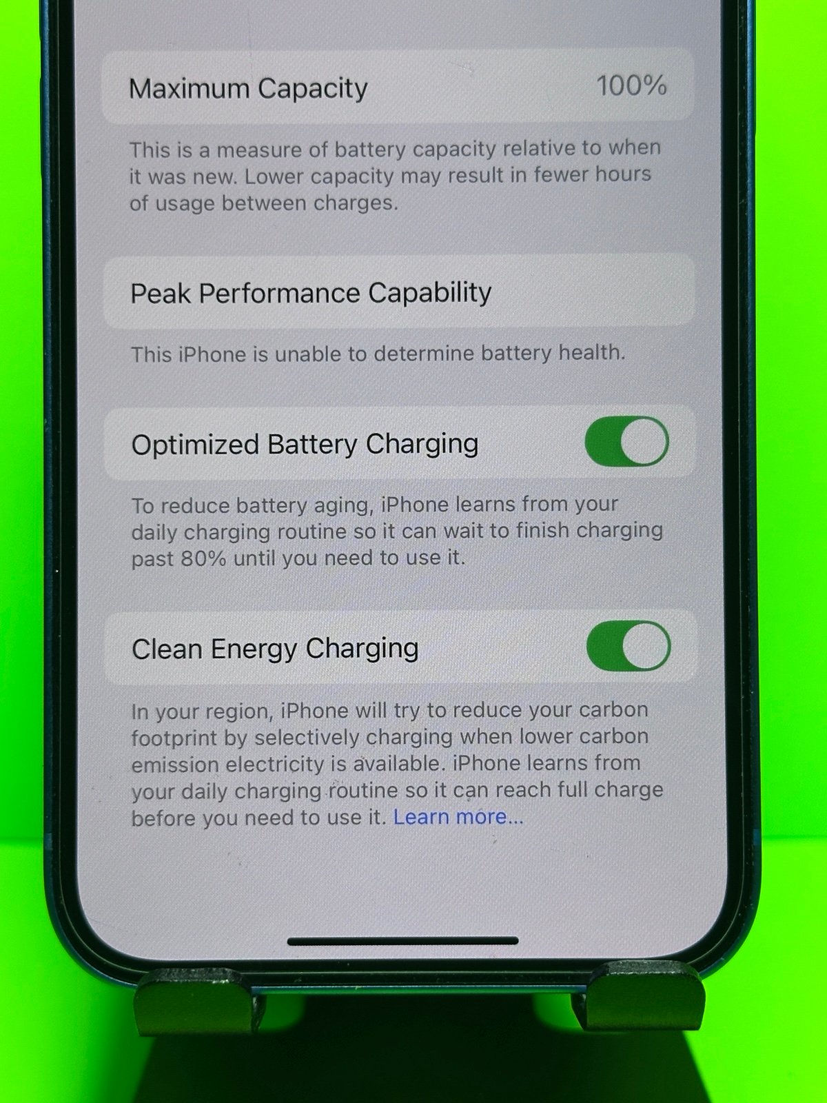 iPhone 13 in Blue 512gb Unlocked for Any Carrier 100% Battery Capacity 9T78