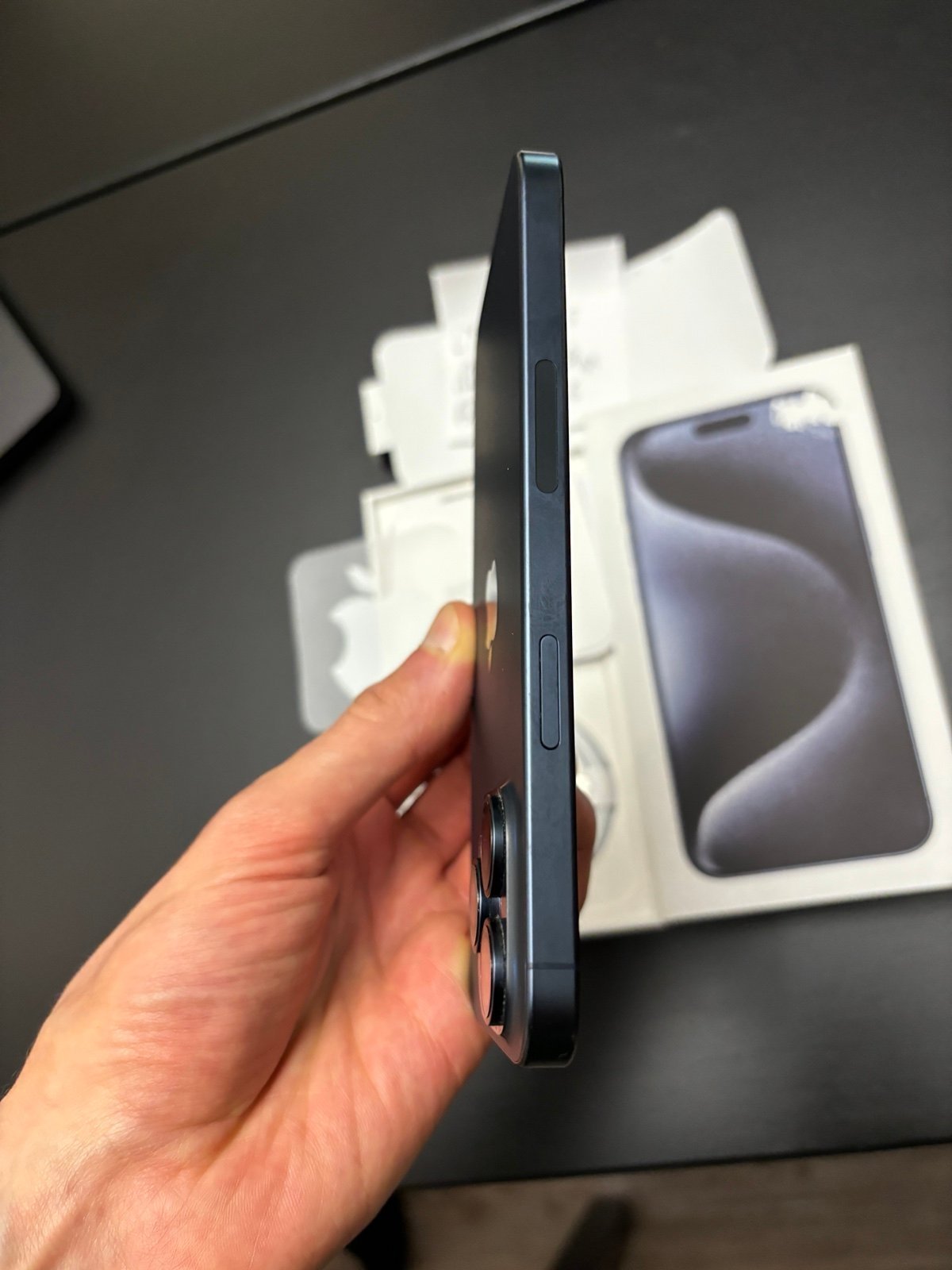 Apple iPhone 15 Pro Max Blue 256GB 100% Battery 1Z88