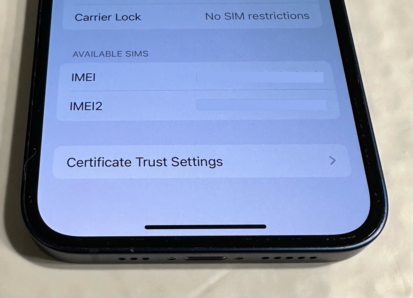 iPhone 12 64 GB Unlocked 85% Battery Health 5M65