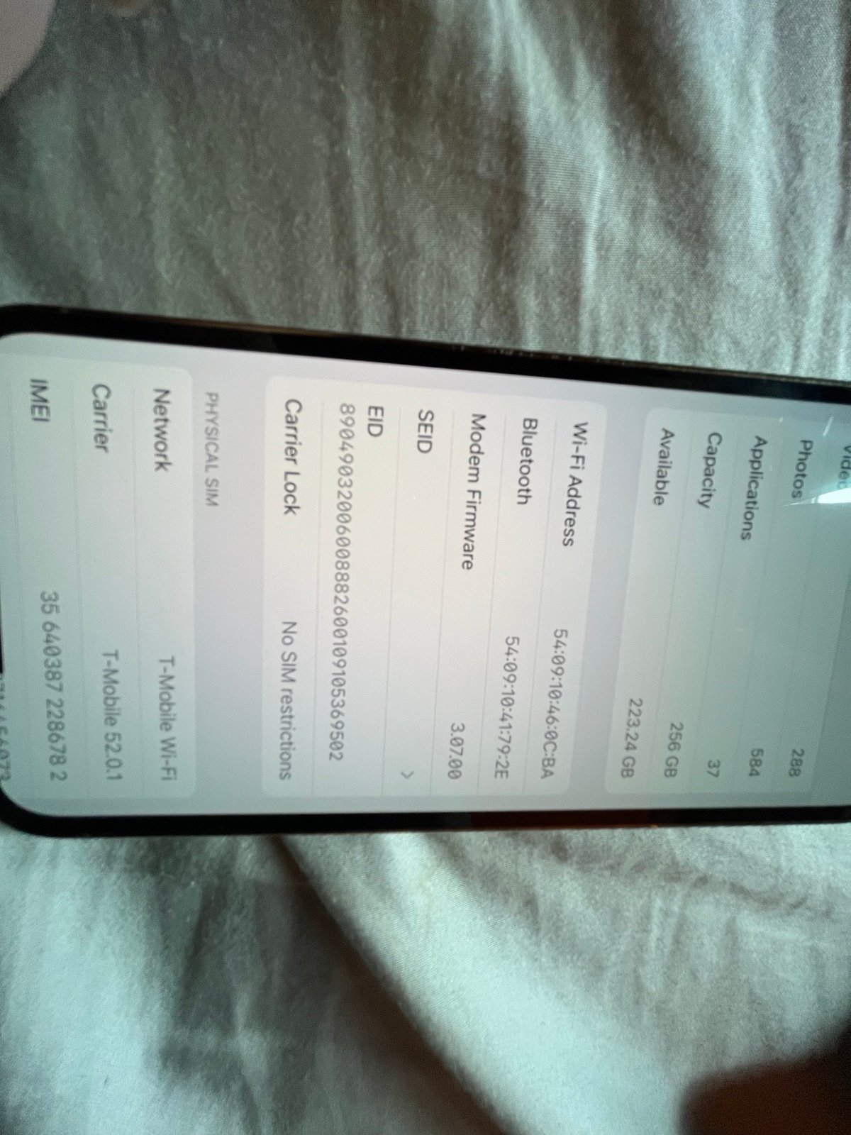 iPhone 12 Pro 256gb gold 5R18