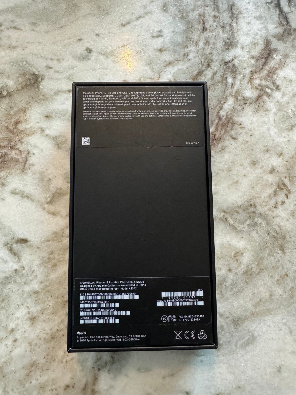 Apple iPhone 12 Pro Max 512GB in Pacific Blue 6B71