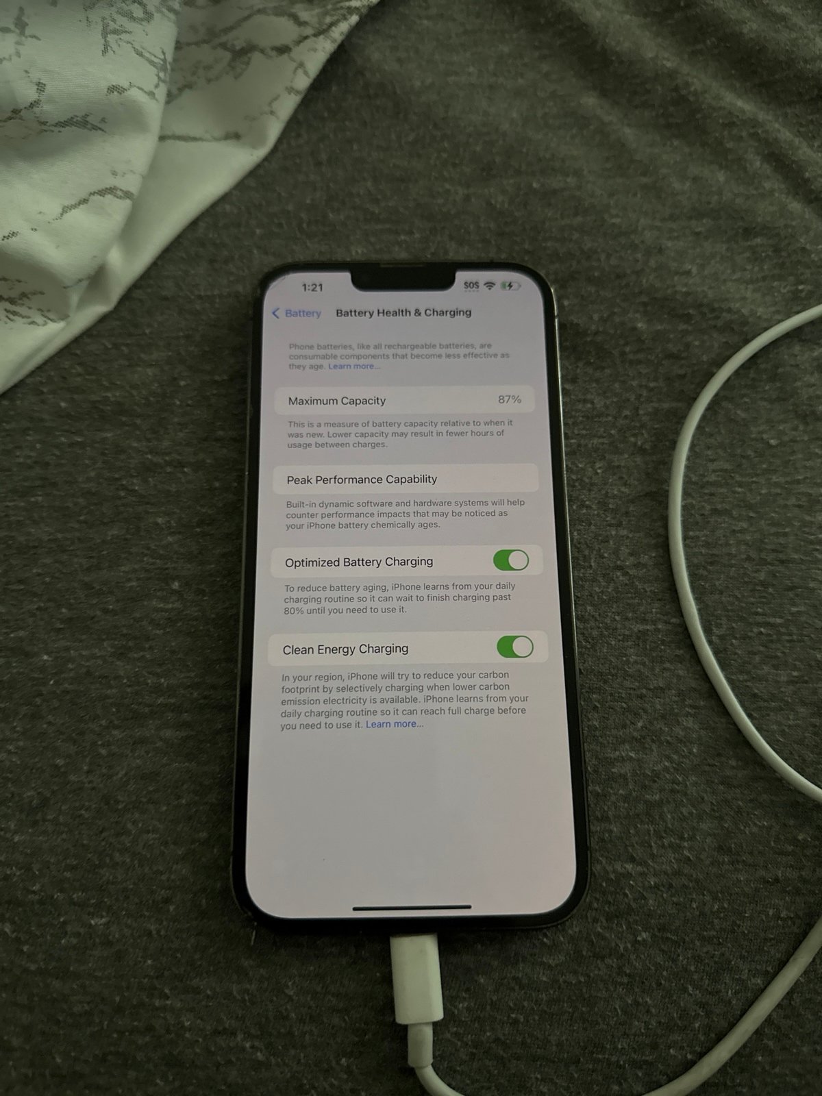 Iphone 13 pro max 128 GB UNLOCKED NO SIM RESTRICTIONS 3J25