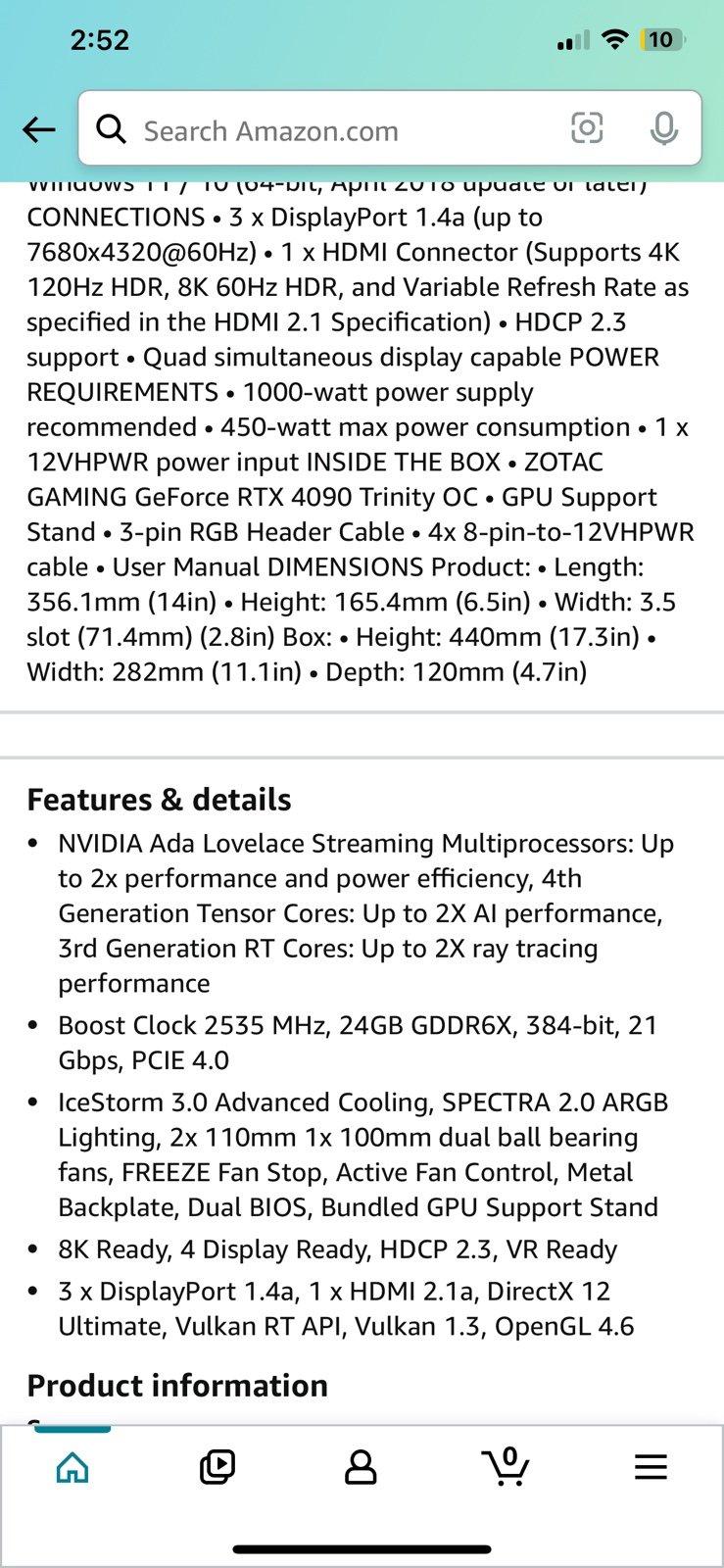 Zotac Gaming GeForce 4090