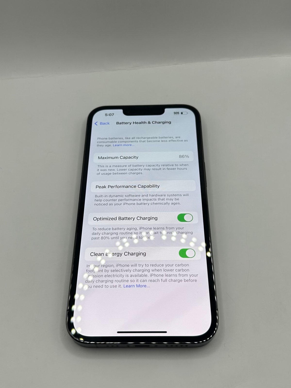 iPhone 13 Pro 256gb In Graphite For Unlocked 6Q71