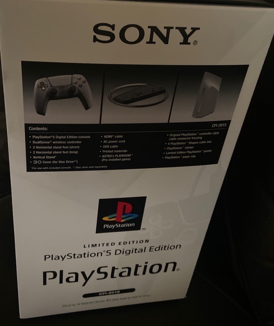 PlayStation 5 30th anniversary slim 8N12