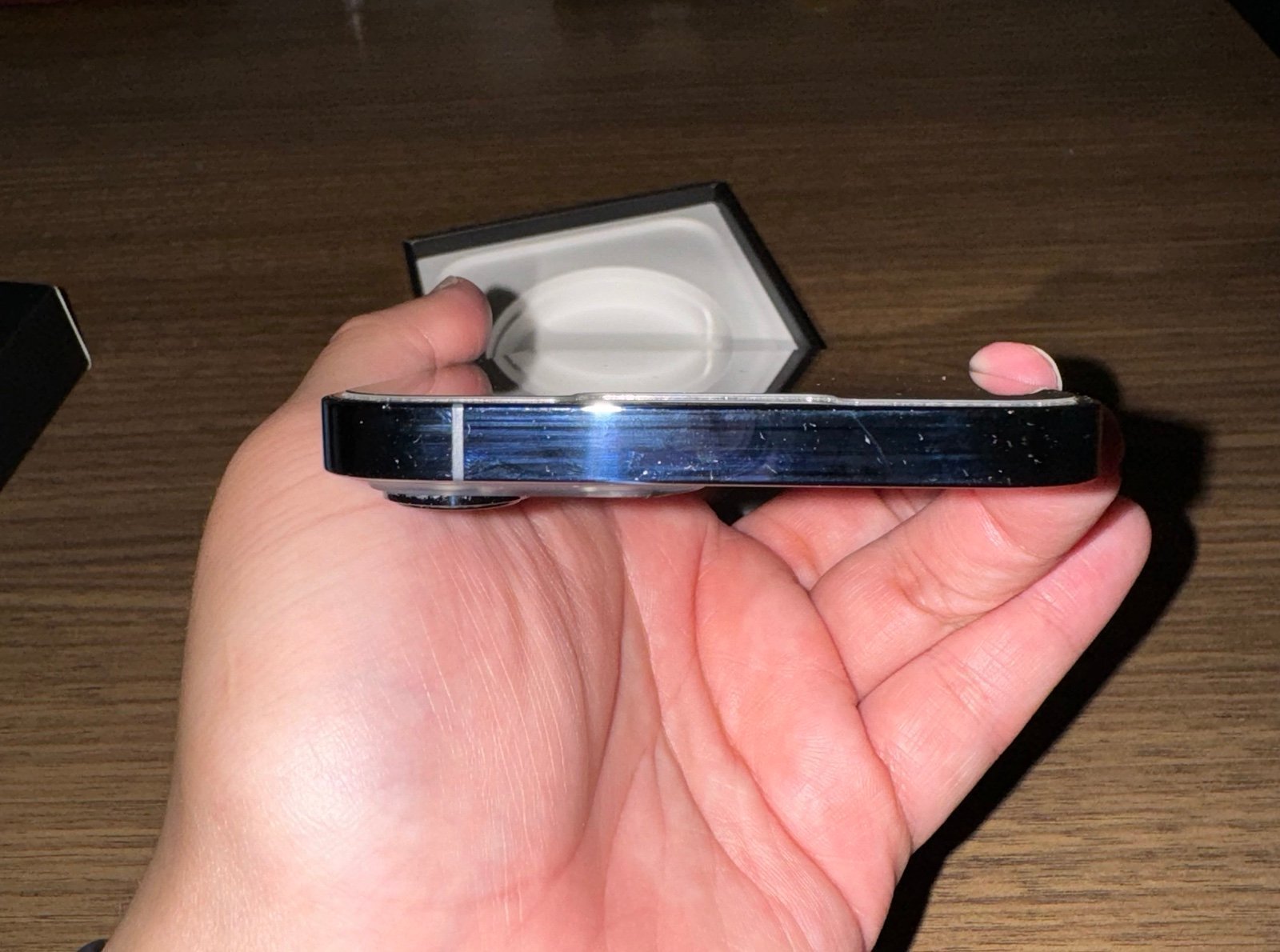 Apple iPhone 13 Pro Max 128 GB in Sierra Blue Unlocked 9U13