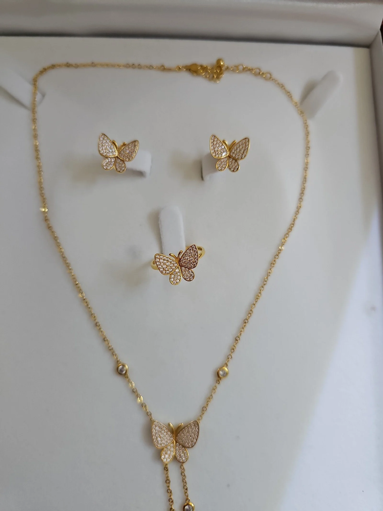21k solid gold set
