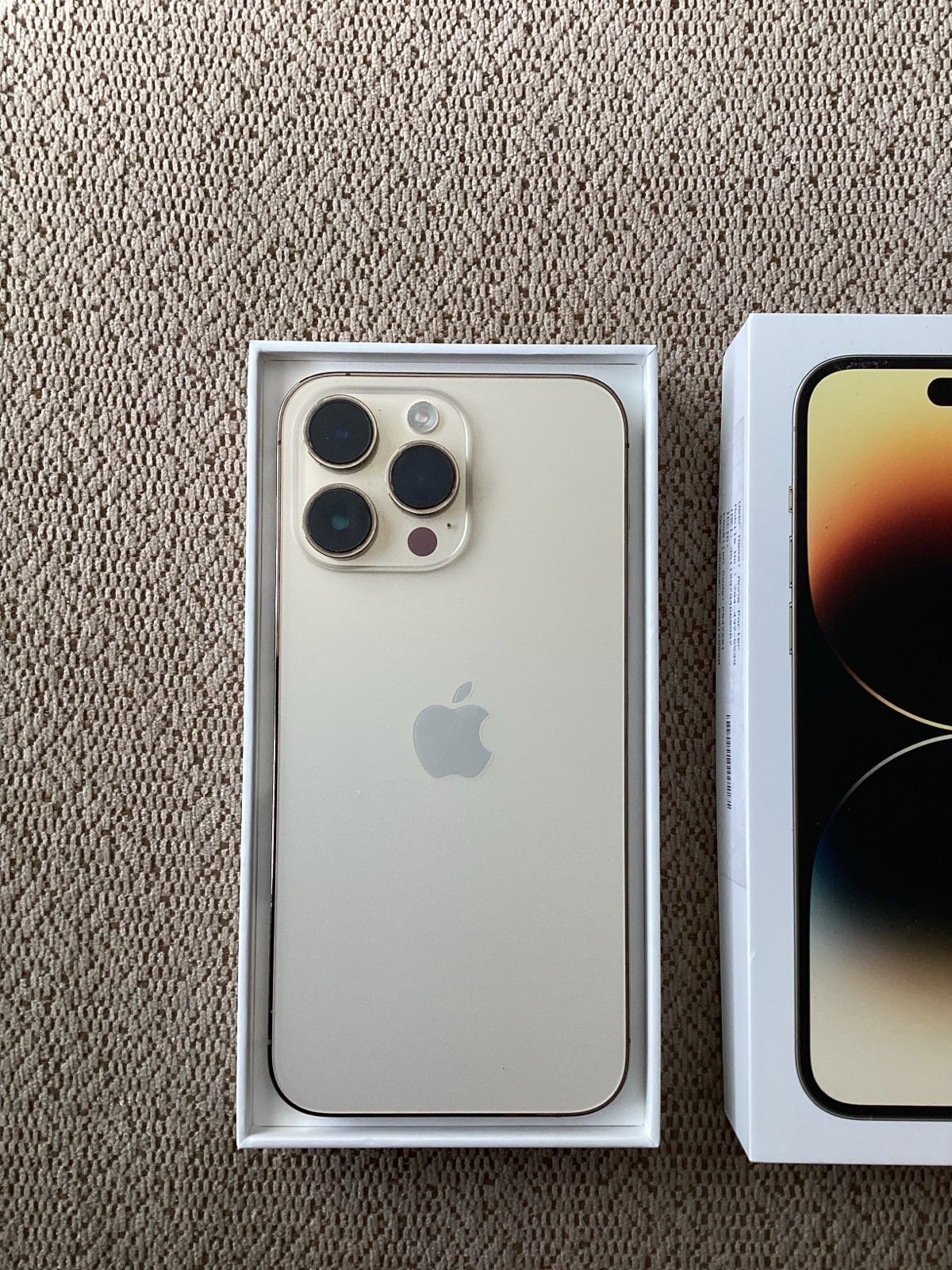 iPhone 14 Pro Max 128gb gold 7L88